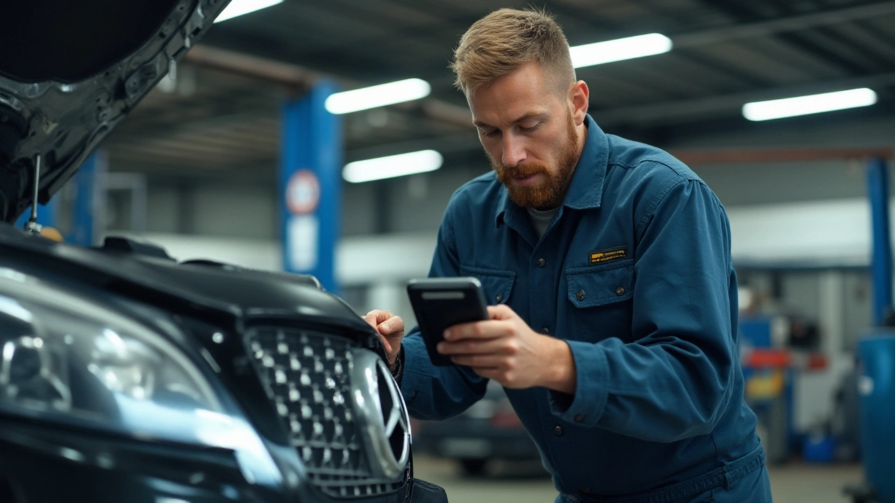 Auto diagnostika: Co můžete zjistit u vozů Mercedes-Benz