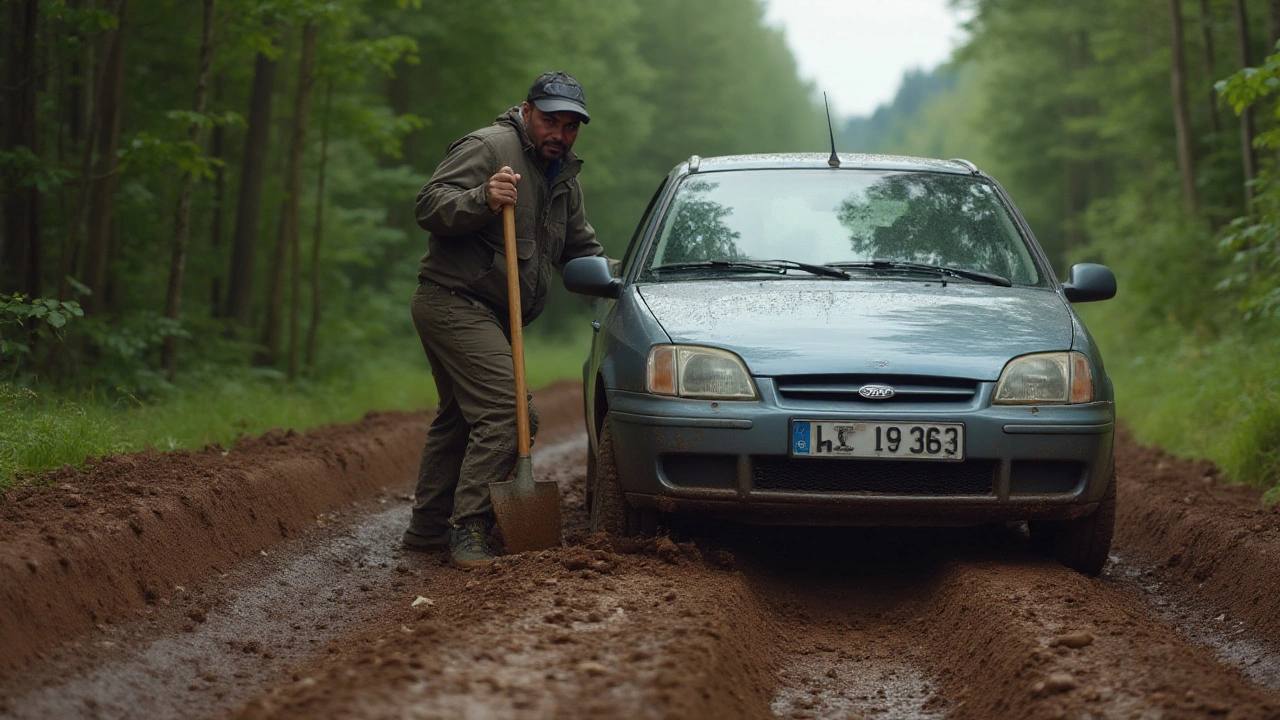 Jak bezpečně a efektivně dostat auto z příkopu – Průvodce pro řidiče Ford