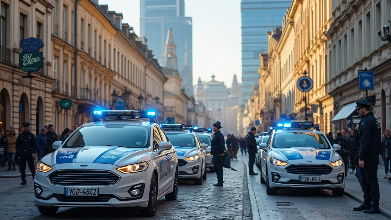 Kolik vydělává policie u Fordu?