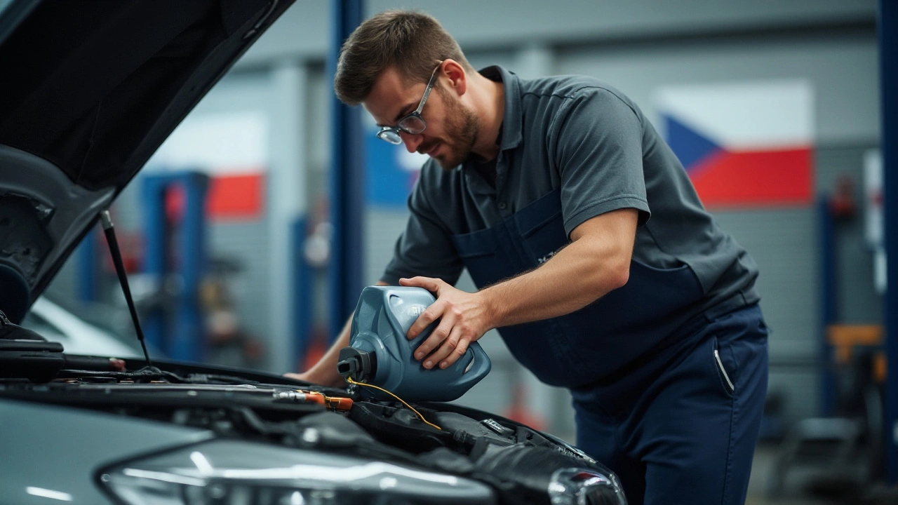 Cena výměny oleje pro vozy BMW v roce 2024