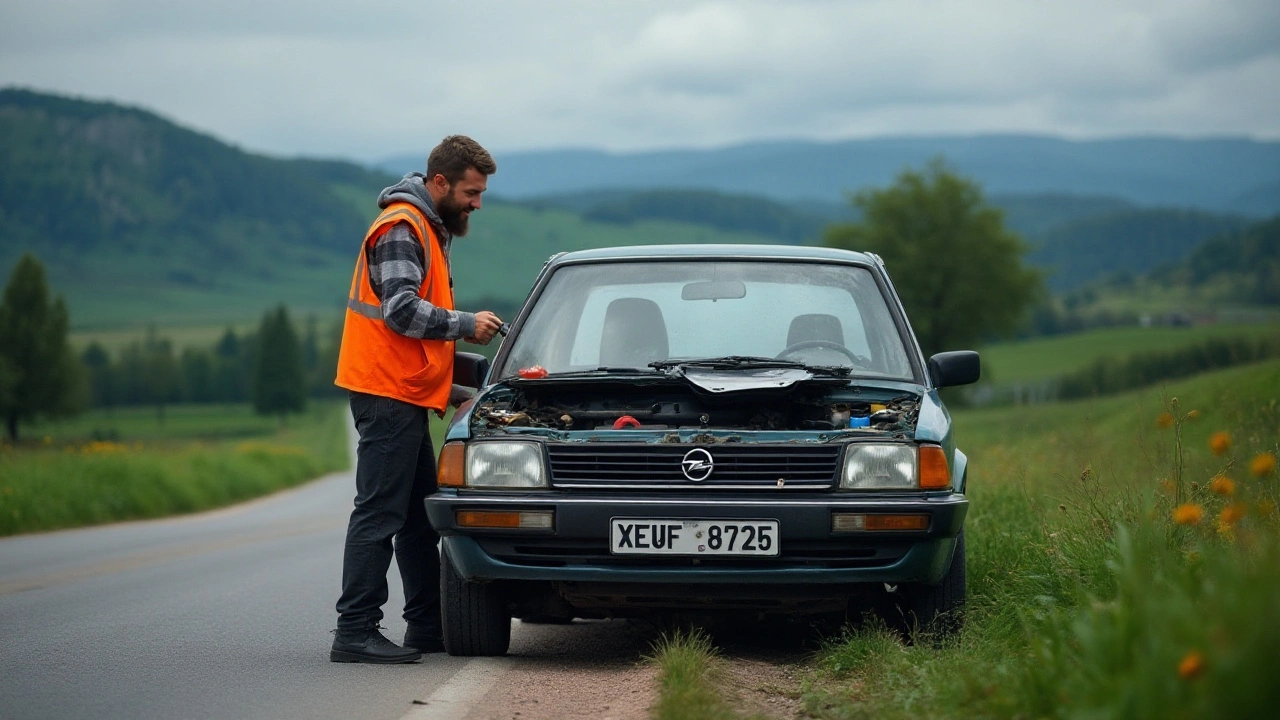 Jak postupovat při poruše auta značky Opel na cestě