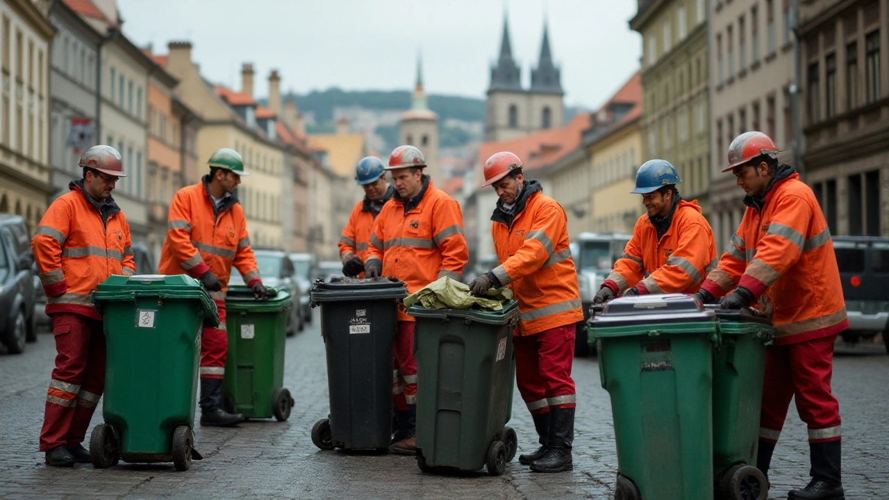 Platové ohodnocení popelářů: Kolik si vydělá za měsíc?