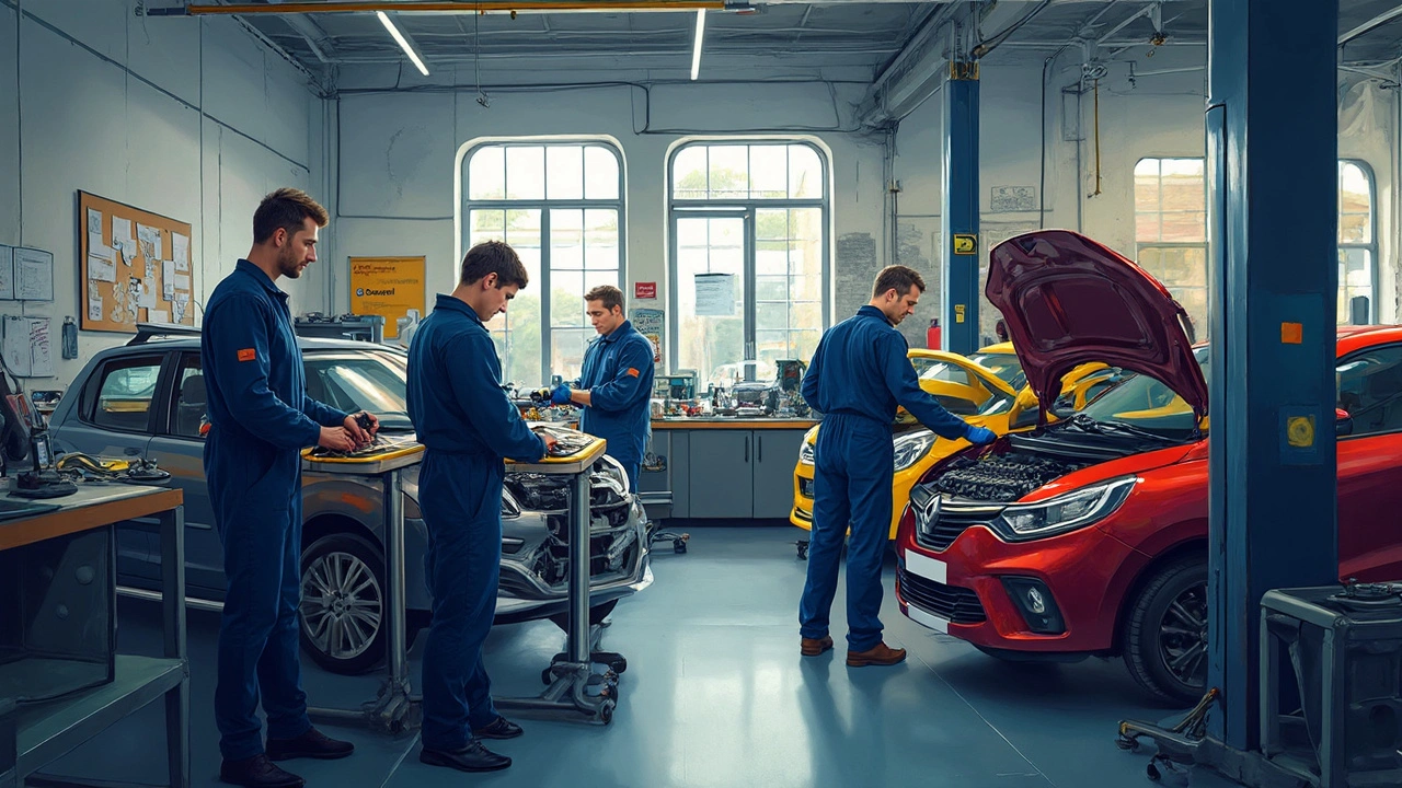 Kolik si vydělá automechanik pracující s vozy Renault?