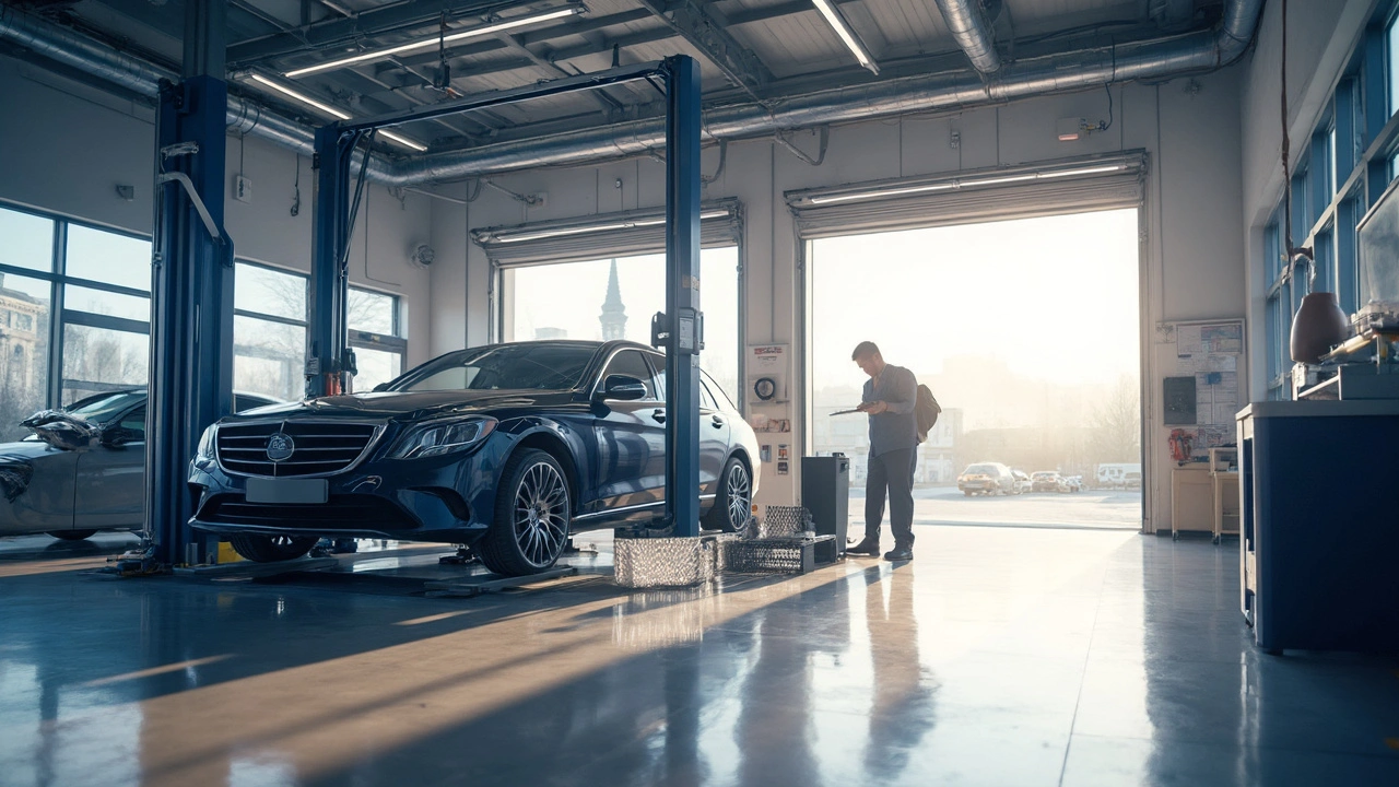 Kolik stojí výměna oleje a filtru v autě Mercedes-Benz?