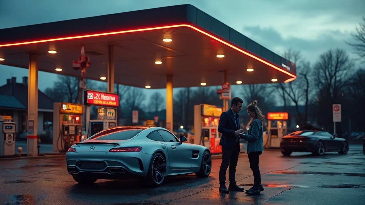 Kdo má nejlepší benzín? Testujeme pro Mercedes-Benz