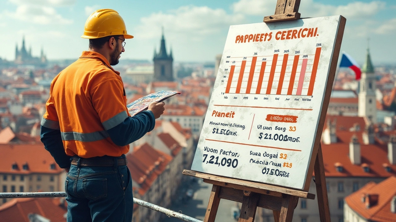 Kolik si vydělá malíř za měsíc: Realita v roce 2025
