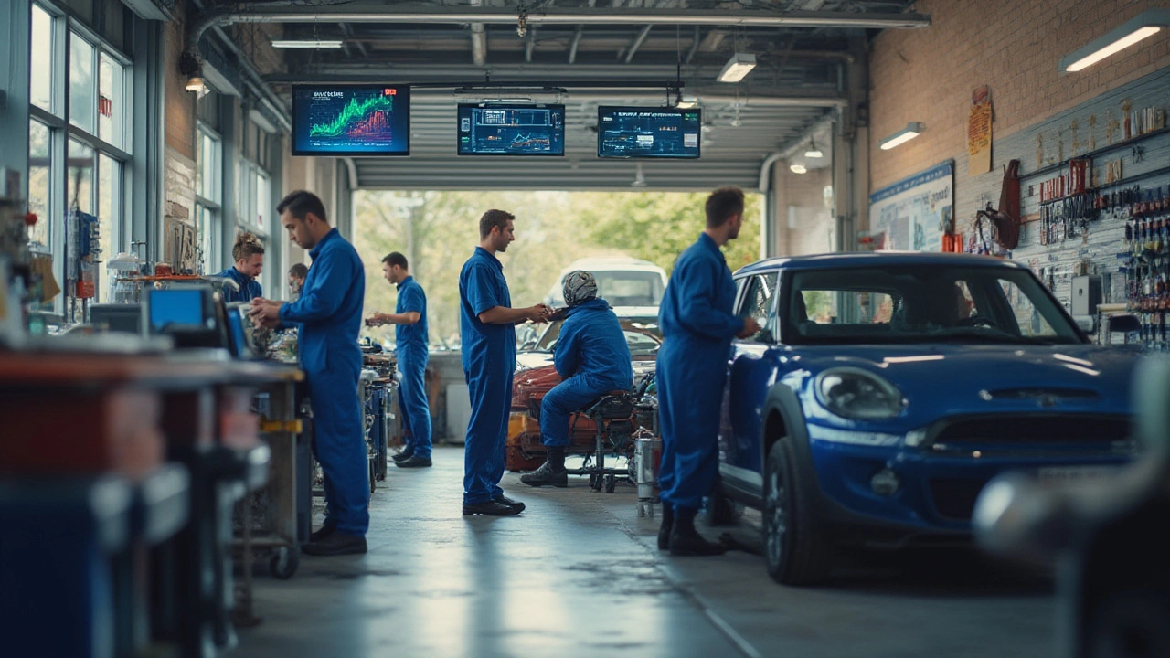 Kolik vydělává autoservis: reálná čísla, náklady, příběhy