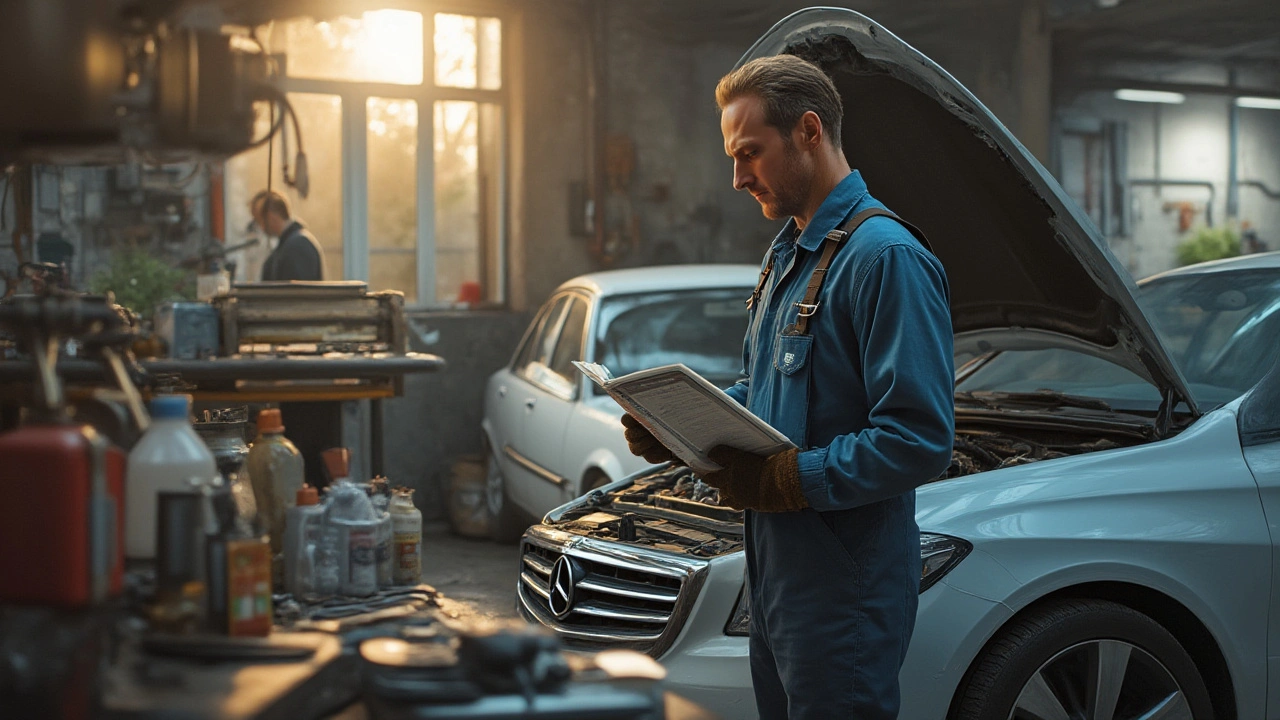 Význam a intervaly výměny oleje v automatické převodovce Mercedes: Podrobný průvodce