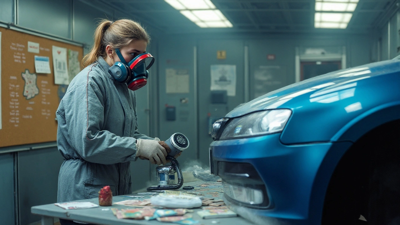 Kolik bere autolakýrník v Česku (2025): reálné platy, sazby OSVČ a jak si říct víc