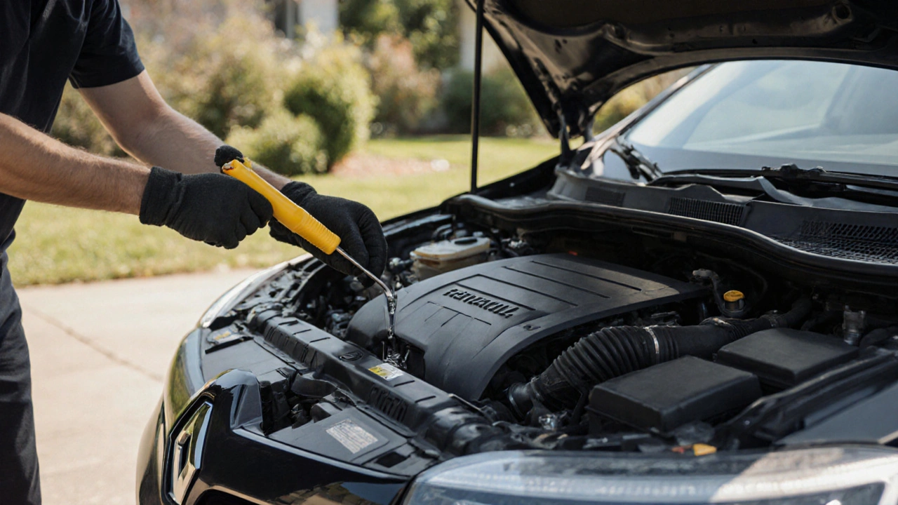 Kdy a jak bezpečně dolít motorový olej do Renaultu - praktický průvodce