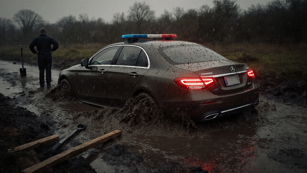 Co dělat, když zapadne auto - praktický návod pro vlastníky Mercedes-Benz