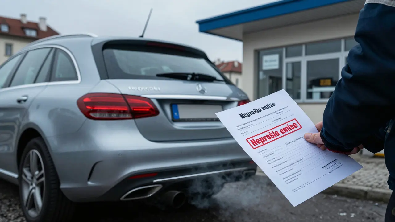 Co se stane, když auto neprojde emisemi? Všechno, co musíte vědět