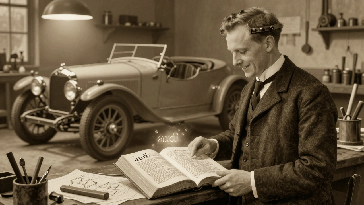 Co znamená slovo Audi? Původ názvu a historie značky