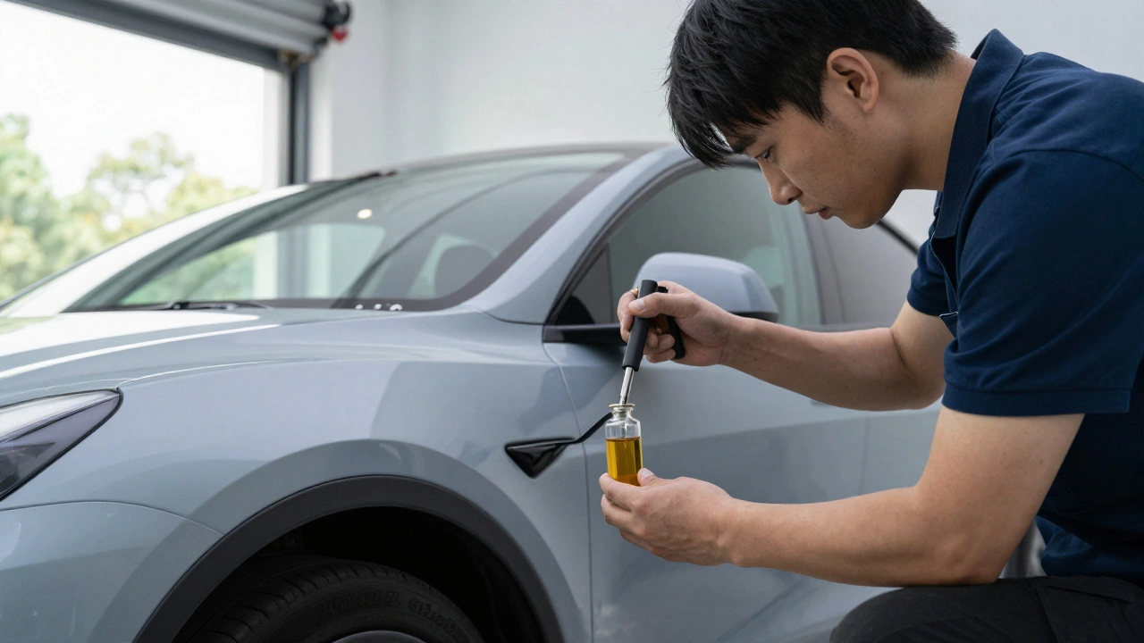 Jak často by se měl měnit olej v autě Tesla