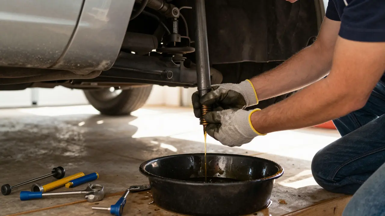Jak si sám vyměnit olej v autě Škoda: krok za krokem pro začátečníky