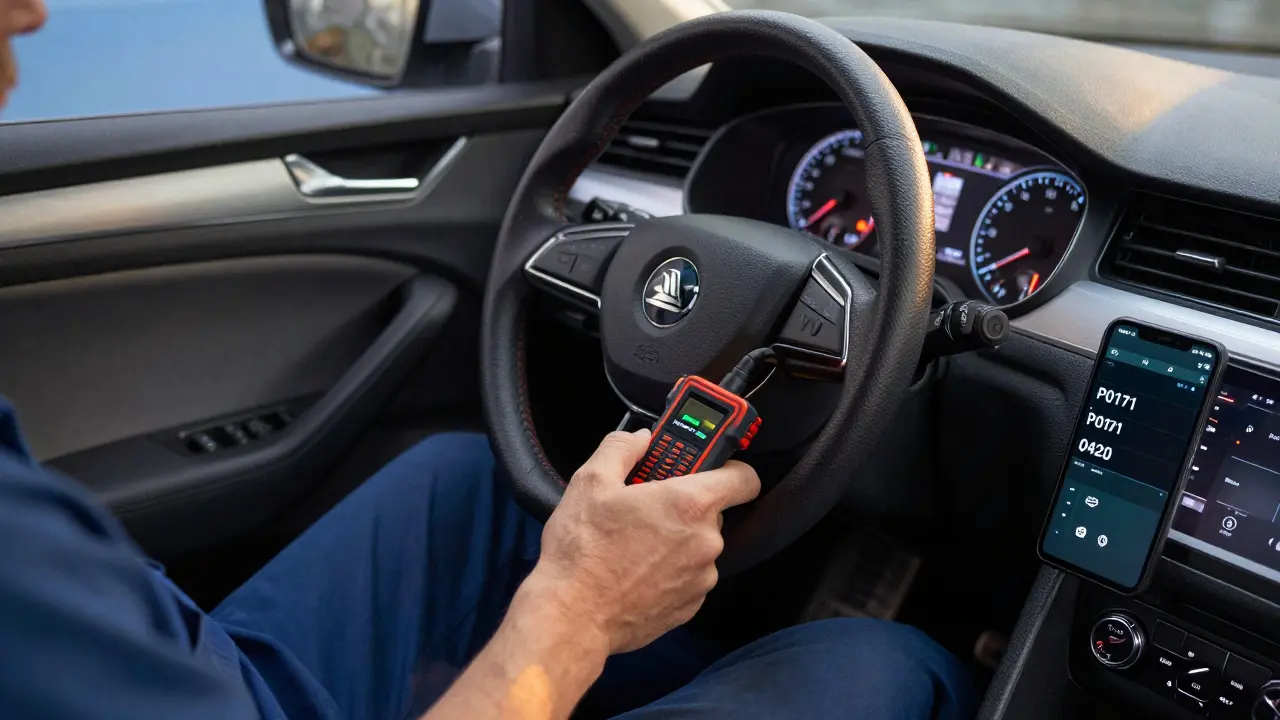 Co lze zjistit z diagnostiky auta Škoda?