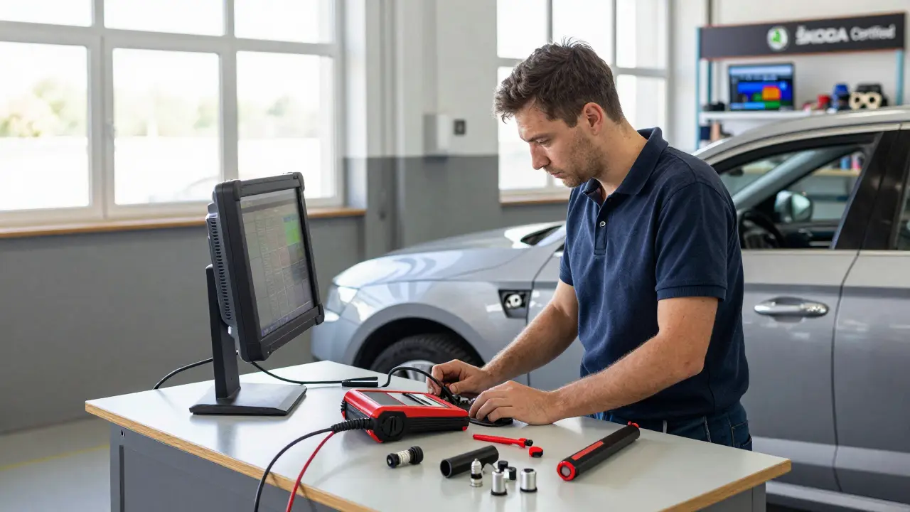 Kolik si bere automechanik na hodinu v Česku v roce 2026?